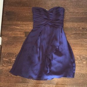 Purple homecoming dress